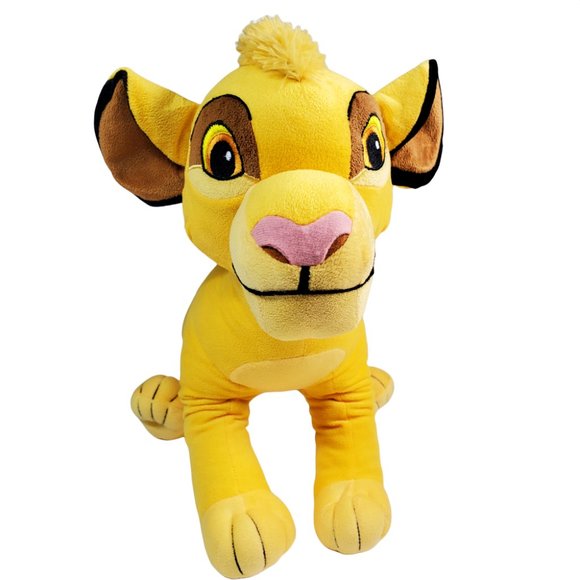 Disney Authentic The Lion King Simba Plush 24" Nose -Tip of Tail Stuffed Animal - Picture 3 of 9